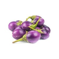 Small Round Purple Eggplant 100g TT