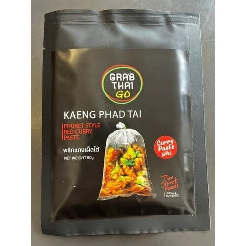 Grab Thai Phutket Style Red Curry Paste 50g พริกแกงเผ็ดใต้