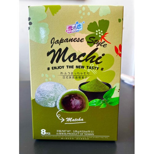Yuki & Love Japanese Mochi Matcha 128g