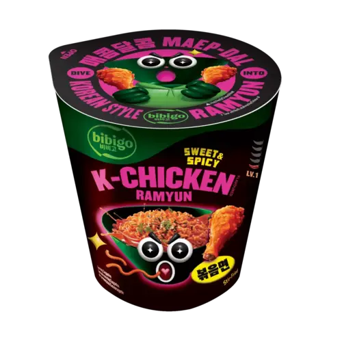 CJ Bibigo K-Chicken Ramyun Sweeet & Spicy 98g