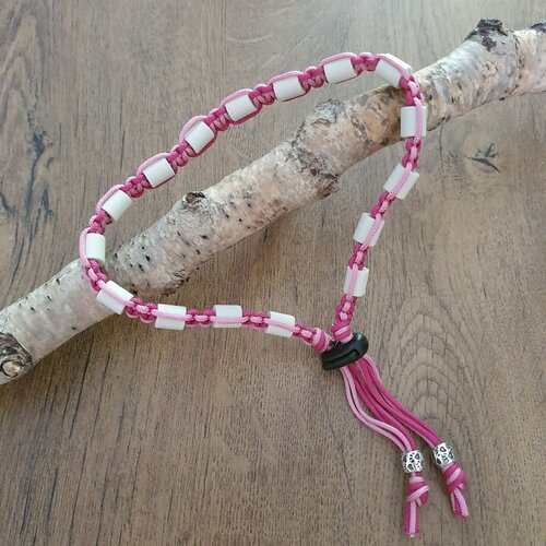Anti Teken en Vlooienband Roze