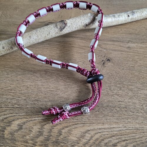 Collier Anti Tiques et Puces Burgundy