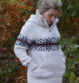 Mode Sweaters Wollen truien Eve in Paradise Wollen trui wolwit casual uitstraling 