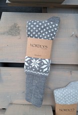 Portugesewol lange Nordlys sokken met wol