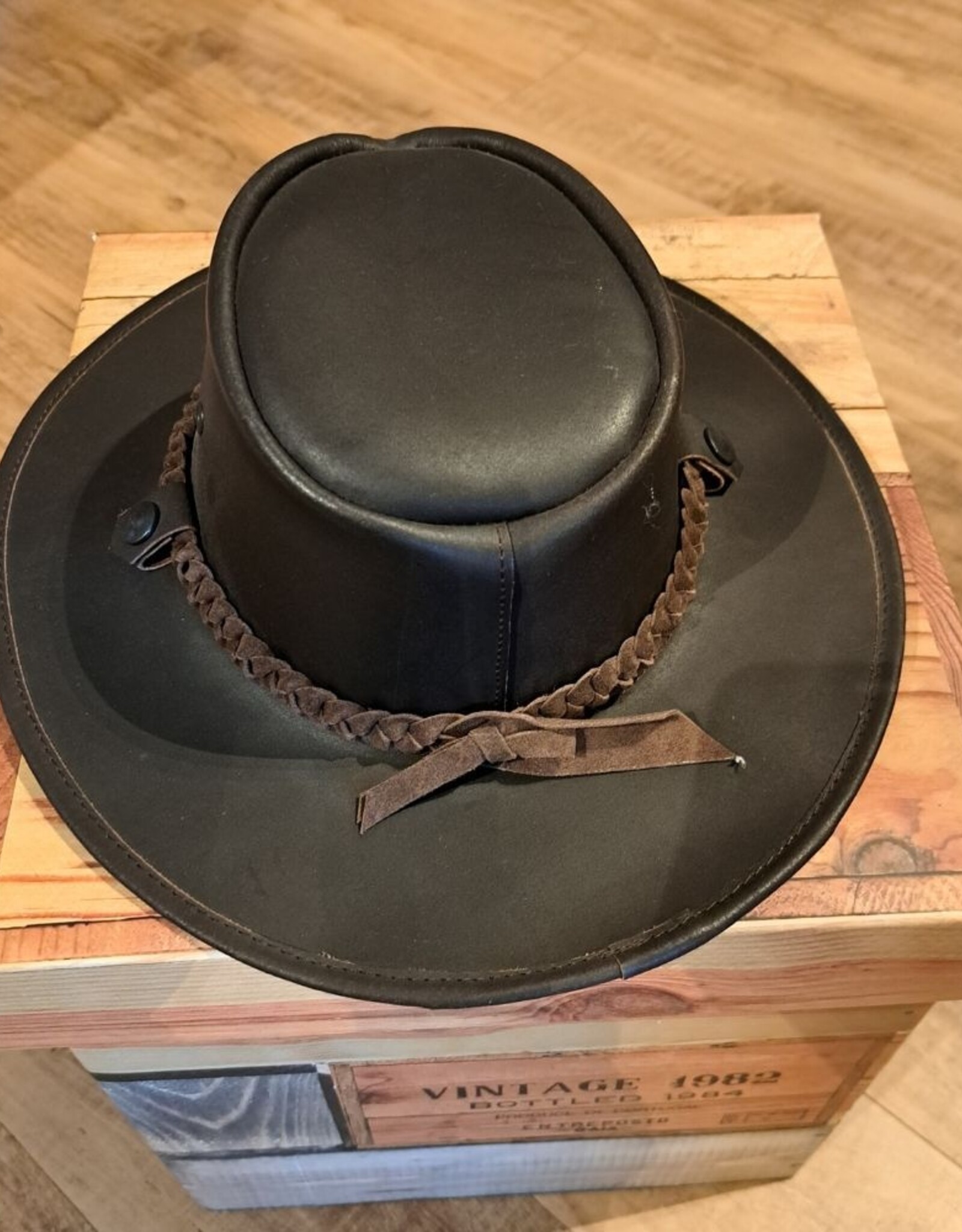 Original south Leren "Cowboy"hoed