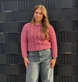 Original south "Margaride" 100% wollen kabeltrui
