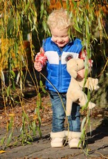 Wollen babyslofjes van lamsvacht, een 100% natuurlijk product.