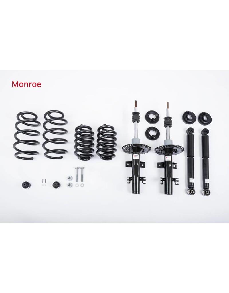 VW T5 SEIKEL/Monroe “Desert” lift kit for front-wheel drive