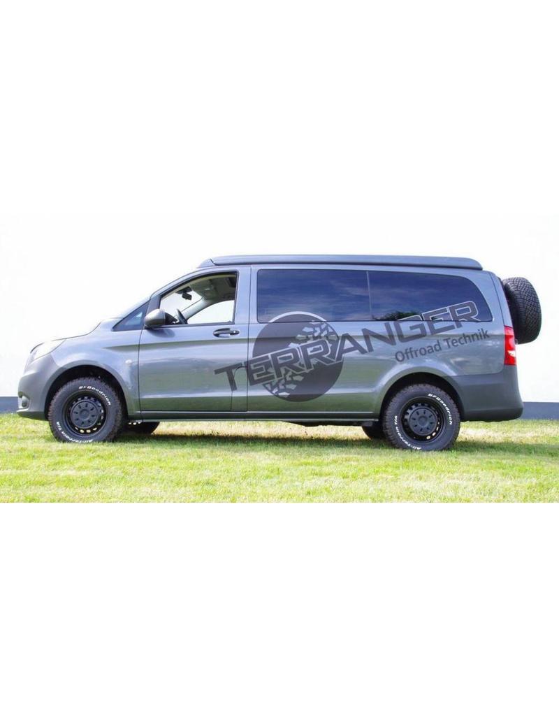 Body lift kit Mercedes Vito / VIANO/ V-Klasse 447 2WD (from 2015) , aprox. 45 mm, TERRANGER