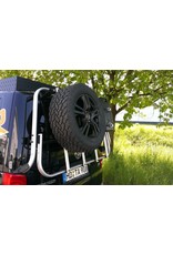 wheel carrier module for our modular back carrier for VW T5/T6 and MB Vito/Viano/V-class