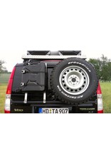 Canister holding module  for our modular back carrier for VW T5/T6 and MB Vito/Viano/V-class