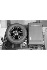 TERRANGER Peli-Box holding module for our modular back carrier for VW T5/T6 and MB Vito/Viano/V-class and others