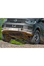 Winch (central winch) for VW T5-T6.1, for front and rear use, incl. WARN ZEON 8 (3500 kg) from Terranger