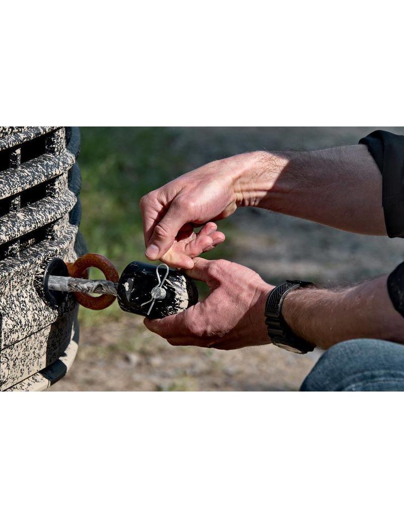 Winch (central winch) for VW T5-T6.1, for front and rear use, incl. WARN ZEON 8 (3500 kg) from Terranger