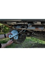 Winch (central winch) for VW T5-T6.1, for front and rear use, incl. WARN ZEON 8 (3500 kg) from Terranger