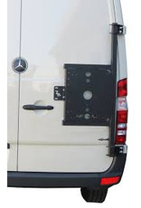 Mercedes Sprinter 906 / VW Crafter I -  universal carrier system on right back door (180°door)