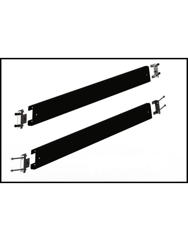 GTV-GMB Erweiterungssatz "Classic" für Fahradträger VW T5/T6 logo - zur Aufrüstungs zum universellen Heckträger " für Fahrräder, Ersatzrad, Kanister, usw. (schwarz)