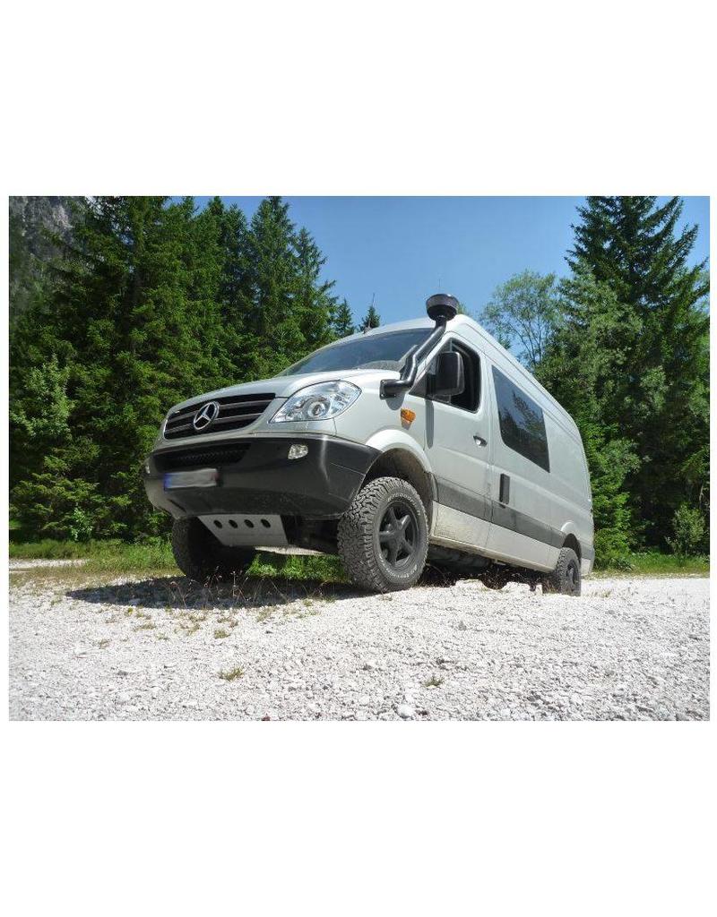 aluminum snorkel Mercedes Sprinter W 906 / VW Crafter 1