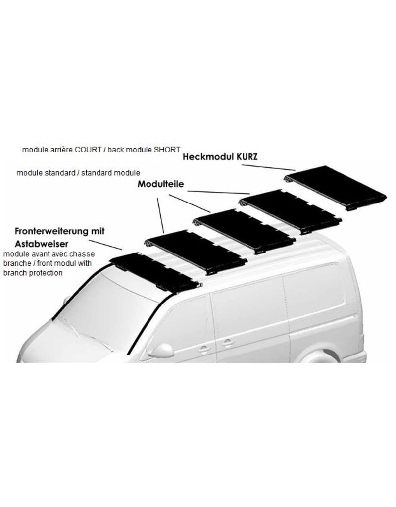 GTV-GMB VW T5 modular roof rack system - complete kit for long wheel base.