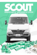 VAN COMPASS™ SCOUT SPRINTER T1N 2WD Komplettset 2.0" Fahrwerkshöherlegung