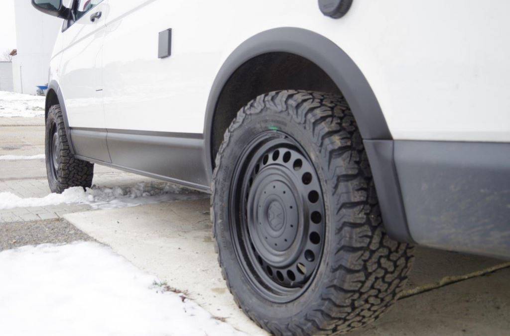 Fender flares for VOLKSWAGEN T5 GTVVAN