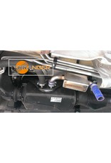 Installation of Waterproof silencer for air heater, suitable for VW T5 / T6