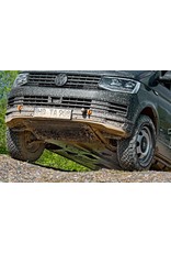 Installation of reinforced towing hooks, front, suitable for VW T5/6