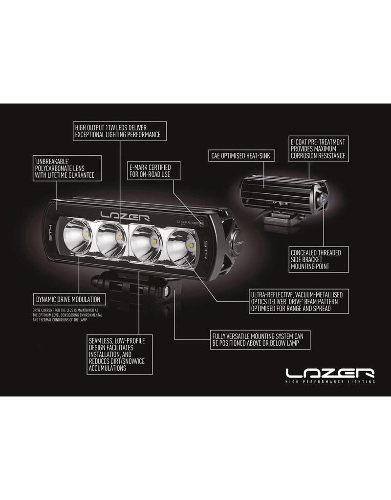 Kit d'intégration LED LAZER ST4 Evolution pour calandre FORD TRANSIT 2015-2018 