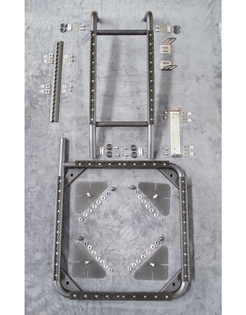 VW T5/6 Hecktür RECHTS Trägersystem "modular" für Ersatzrad, Kanister, usw.