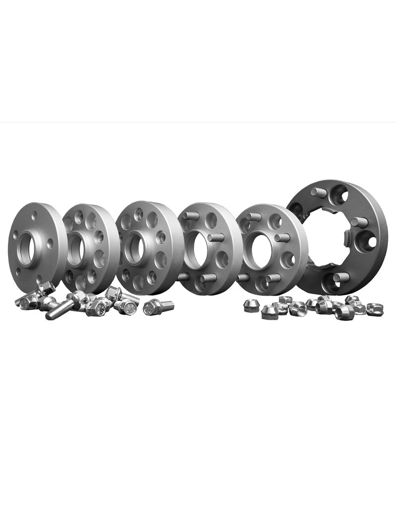 Elargisseur de Voies Double Boulonnerie 30mm Entraxe 4x100 Renault