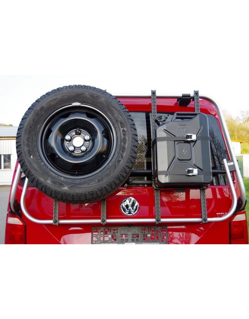 TERRANGER Kit d’extension pour porte velo VW T5/T6 -pour la transformation en porte charge universel.