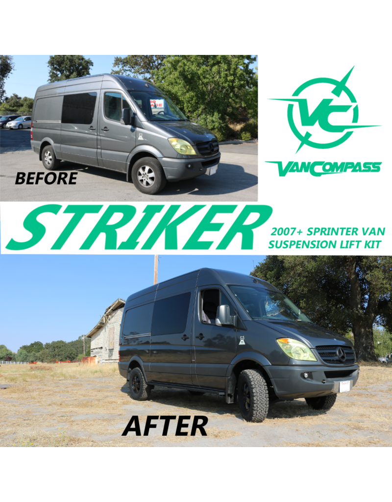 SPRINTER 2WD NCV3 /W906 STRIKER 2.0 SUSPENSION LIFT SYSTEM - REAR