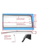 1x Joue/oreille d'élargissement gauche pour Sprinter 906/907 / VW Crafter