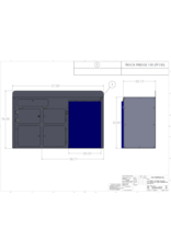 VAN COMPASS MODULE DE CUISINE UNIVERSELLE 145x51x86 cm