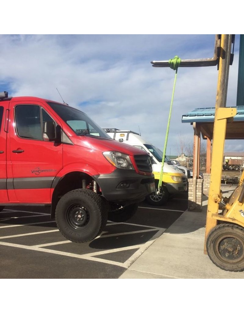 VAN COMPASS PARE-CHOC AVANT AVEC COUPLAGE RÉCEPTEUR CARRÉ pour Mercedes Sprinter 906 