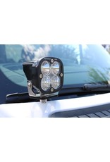 VAN COMPASS HOODLINE LIGHT POD MOUNT Sprinter 907 - Support de lampe ou antenne CB pour capot moteur