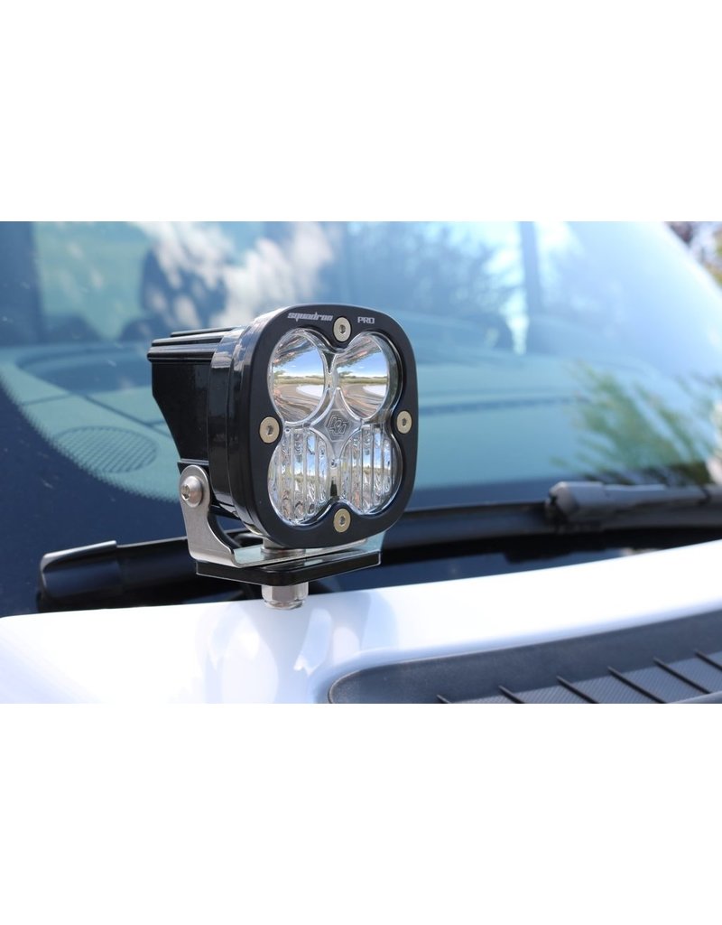 VAN COMPASS HOODLINE LIGHT POD MOUNT Sprinter 907 - Support de lampe ou antenne CB pour capot moteur