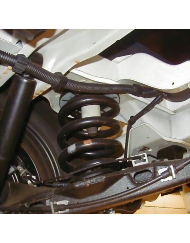 VW T5/6 Kit de rehausse env. 30 mm par jeu des ressorts (4 ressorts principales)
