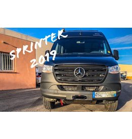 Seilwindenmontageplatte für Mercedes Benz Sprinter 906/NCV3 und 907/VS30 mit Schaltgetriebe