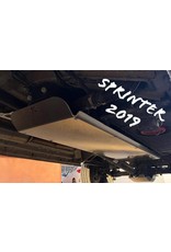 Mercedes Sprinter 907  4x4 Ski de protection réservoir alu 6mm