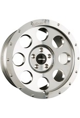 Delta Klassik Alloy rim, polished alu, 18x8,5 6/130, ET 45 beadlock optic for Mercedes Sprinter