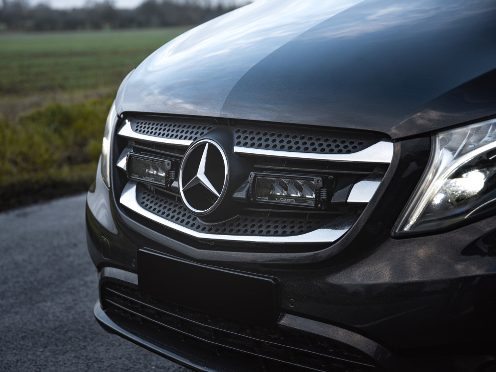 Kit intégration Lazer homologué Feux de route - Mercedes Vito/classe V 447 (2014-2019)