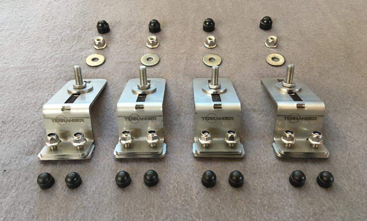 Kit De Fixation Pour Plaques De Désensablage - Montage Robuste Antivol Pour Traction Sur Sable, Neige, Boue
