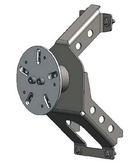 Module porte roue pour notre système modulable GTV-GMB "classic" pour hayon VW T5/T6