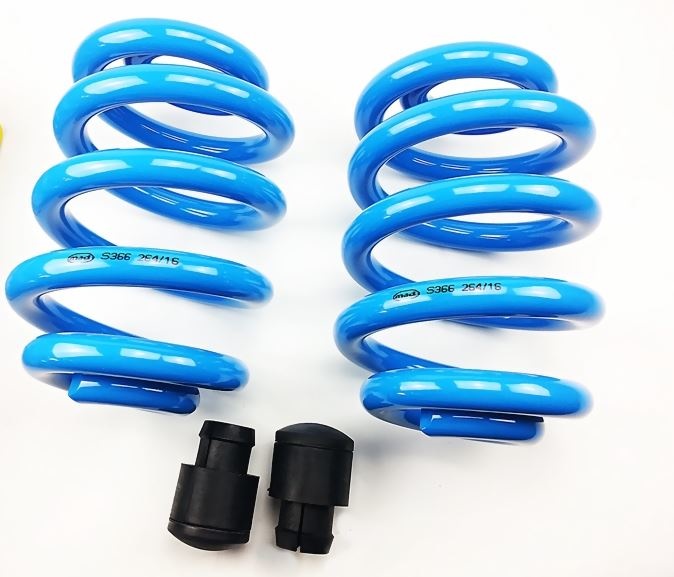 VW T5/6 Kit de rehausse arrière de env. 30 mm (2 ressorts principales) pour une charge >600 kg