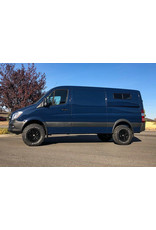 Black Rhino York 17x8  6/130 ET 52, MATTE BLACK,  Mercedes Sprinter