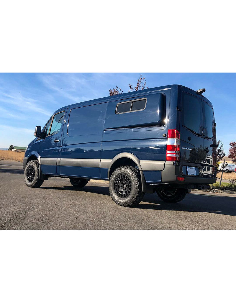 Black Rhino York 17x8  6/130 ET38 , MATTE BLACK, Mercedes Sprinter