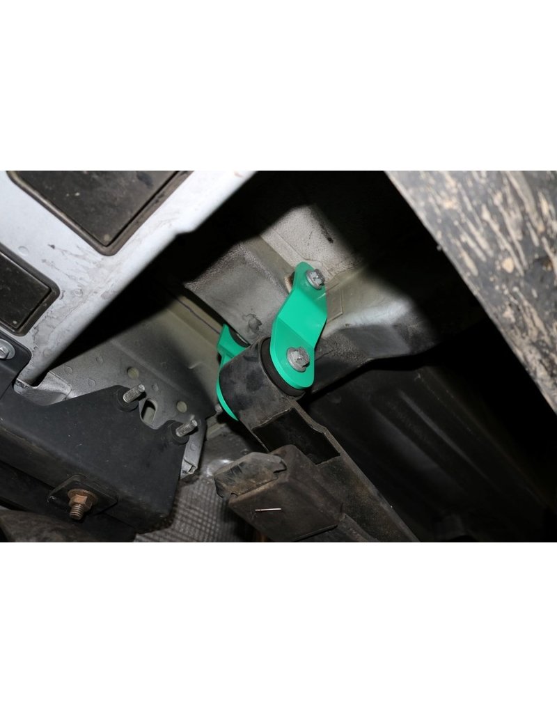 VAN COMPASS ™ FORD TRANSIT (pneus simples) Rear shackle lift, Kit de rehausse de 1,27 cm  par un support de ressort à lames prolongé