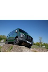 Mercedes Sprinter 907 4x4 blindage moteur en alu 8 mm