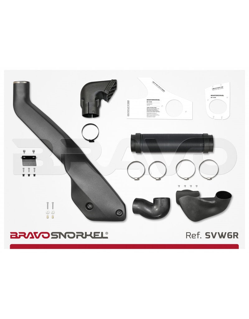 Snorkel for VW T5 and T6 from 2003 onwards GTVVAN